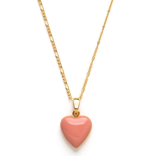 Large Heart Locket Necklace 3 Large Heart Locket Necklace - Image 3