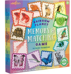 Eeboo Rainbow Planet Memory And Matching Game