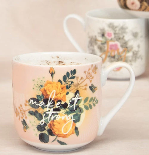 Papaya Make It Strong Mug 2 Papaya Make It Strong Mug - Image 2