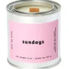 Sundays Candle