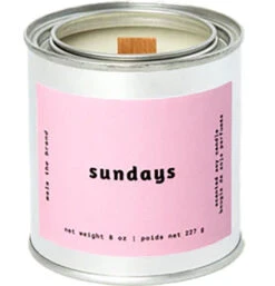 Sundays Candle