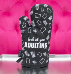 "Look At You Adulting" Oven Mitt -Home Furnishings Oven Mitt Look at You Adulting 3