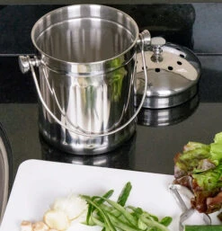 Small Compost Pail -Home Furnishings PAIL SM Small Compost Pail 1 2 Gallon 3