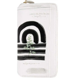 Papaya Ink Arches Travel Clutch Wallet