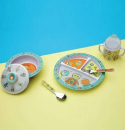 Baby Bowl Set "Retro Robot" -Home Furnishings Robot