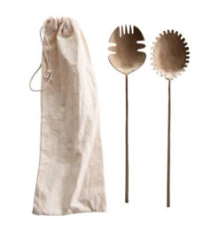 Salad Servers "Hand Forged Metal"