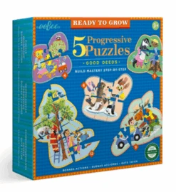 Eeboo Progressive Puzzle, "Good Deeds"