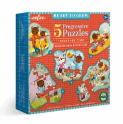 Eeboo Progressive Puzzles, "Together Time"