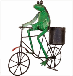 Recycled Iron Frog