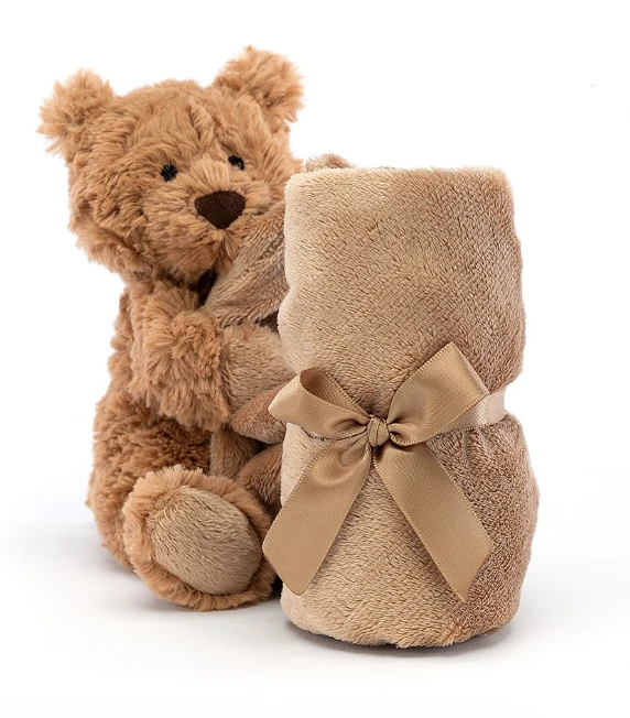 JELLYCAT Bartholomew Bear Soother 2 JELLYCAT Bartholomew Bear Soother - Image 2