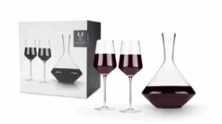 Angled Crystal Bordeaux Set