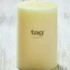 Ivory Chapel Pillar Candle 4 X 6