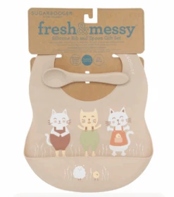 Prairie Kitty Fresh & Messy Bib & Spoon 5 Prairie Kitty Fresh & Messy Bib & Spoon -Home Furnishings ScreenShot2022 11 19at11.18.30AM