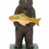 Upper Deck Standing Bear With Fish