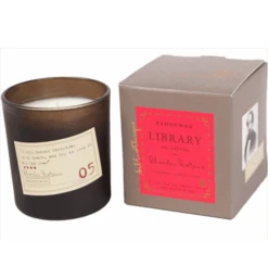 Boxed Library Candle