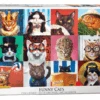 Funny Cats By Lucia Heffeman 1000-Piece Puzzle