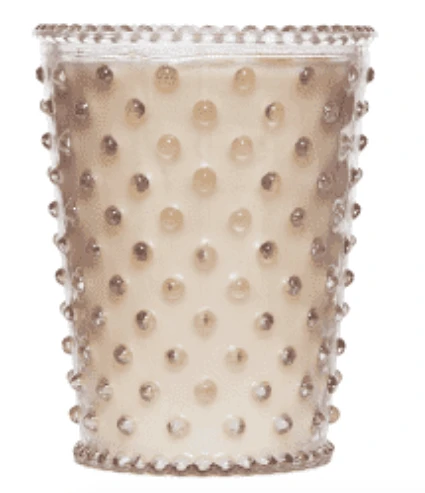 Hobnail Glass Candle 6 Hobnail Glass Candle - Image 6