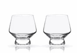 Footed Crystal Punch Cups