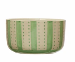 Stoneware Bowl With Pattern 8 Stoneware Bowl With Pattern -Home Furnishings Screenshot2023 04 133.24.15PM