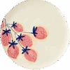 9" Berries And Florals Plate,