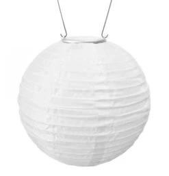Soji White Solar Lantern