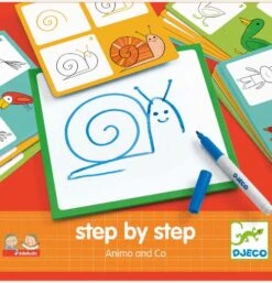 Djeco Step By Step Drawing Kit Amino And Co