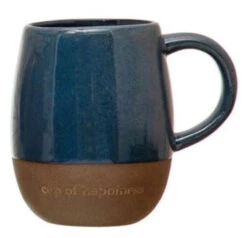 Stoneware Mug In Wood Box 9 Stoneware Mug In Wood Box -Home Furnishings Stoneware Mug in Wood Box Cup of Happiness