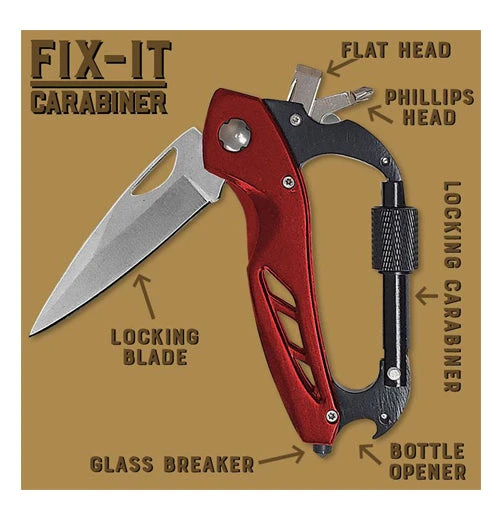 Multi-Tool Fix-It Carabiner 2 Multi-Tool Fix-It Carabiner - Image 2