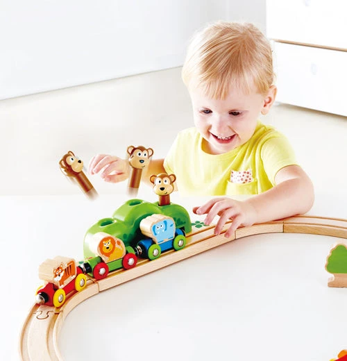 Hape Music And Monkeys Railway Train Set 2 Hape Music And Monkeys Railway Train Set - Image 2