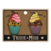 Enamel Pins (Set Of 2) "Cupcake Kittens"