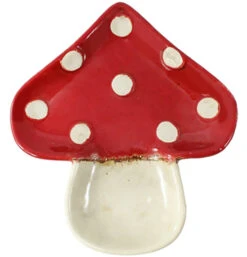 Tippy Toadstool Ceramic Tray