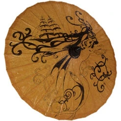 "Pirate Mermaid" Paper Parasol