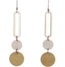 Gold Leaf Stevies Earrings