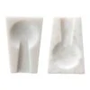 Marble Spoon Rest, White