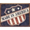 Made In America Tin Sign