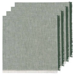 Chambray Heirloom Napkins (Set Of 4) -Home Furnishings ssi 6583 1758562