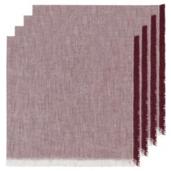 Chambray Heirloom Napkins (Set Of 4) -Home Furnishings ssi 6583 1758619