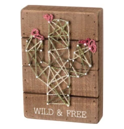 String Art "Wild And Free"