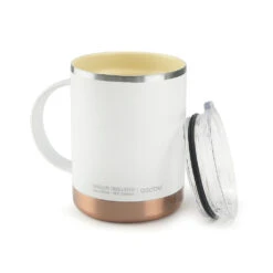 Asobu Ultimate Vacuum Insulated Mug -Home Furnishings white mug